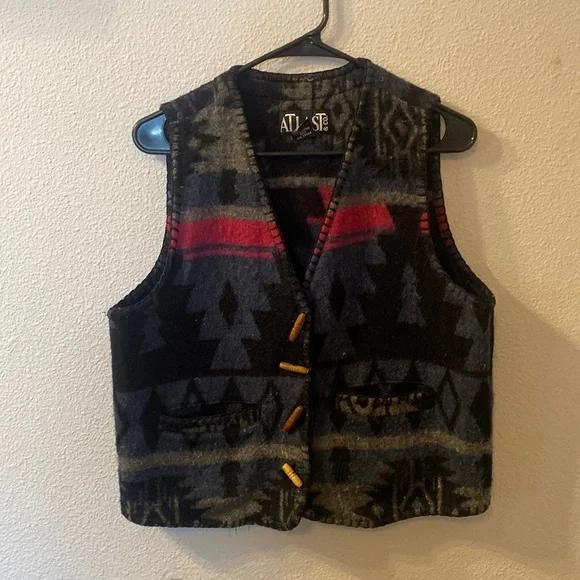 トップス AtLast&Co WOOL VEST AtLast Co | Jackets & Coats | Vintage Atlast Co Wool Vest